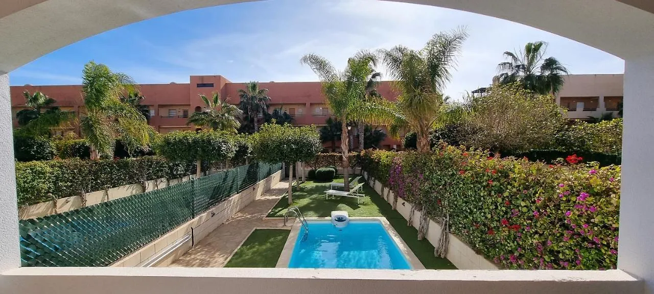 Apartamentos Paraiso Vera Playa: Beachfront Garden Retreat with Private Pool Playas de Vera Spain