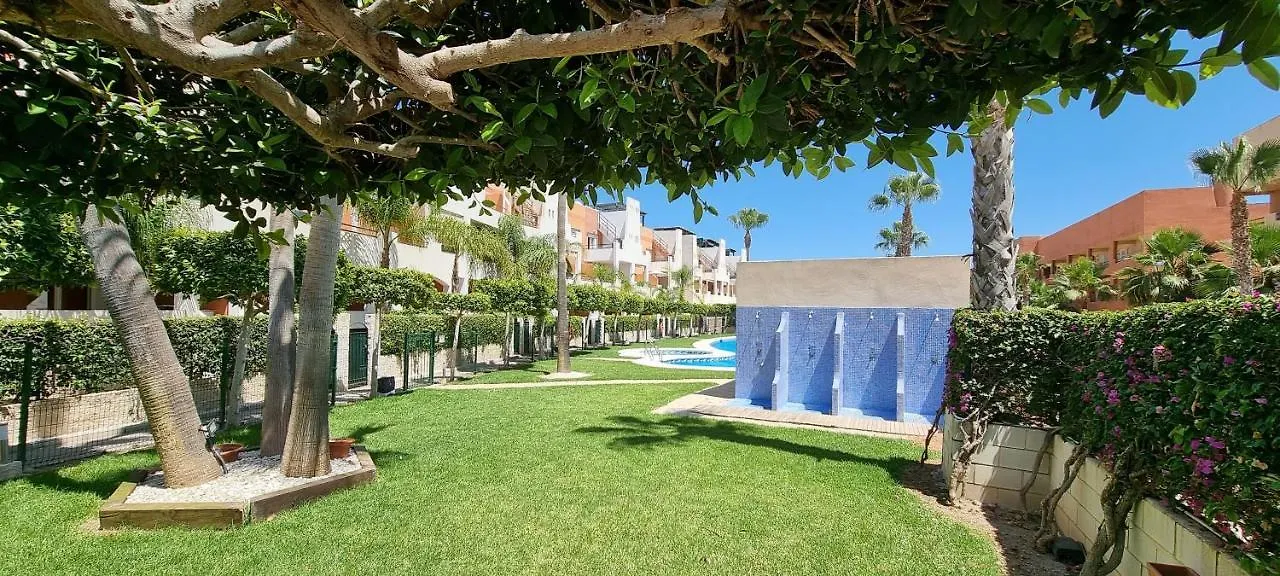 Apartamentos Paraiso Vera Playa: Beachfront Garden Retreat with Private Pool Playas de Vera 0*,